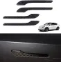 Карбонови дръжки за врати за Tesla Model 3 и Model Y – 4 броя, снимка 1