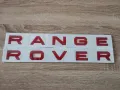 червен надпис Рейндж Роувър / Range Rover, снимка 4