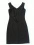 Черна официална скъпа рокля със сегмент-изкуство. Къса и сексапилна , елегантна, с цип на гърба,нова, снимка 11