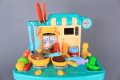 Кухня със светещи котлони, реалистични звуци и течаща вода-38 см Детска играчка сглобяема оборудвана, снимка 11