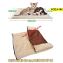 Меко и топло легло за котка - 2в1 самозатопляща се постелка и къща за котка - КОД 4149, снимка 6