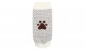 Пуловер за домашни любимци Бял плетен , снимка 1 - Стоки за кучета - 30881111