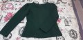 Елегантна дамска блузката в зелено -размер М, снимка 2