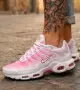 Nike Air Max TN Plus Дамски Маратонки👟Дамски Спортни Обувки Цвят Бяло и Розово Код VAL-66, снимка 1