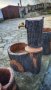 Градински чешми от щампован бетон имитиращи дърво, снимка 3