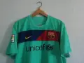Барселона Меси 2010-2011 Оригинална Тениска Фланелка XL Nike Barcelona Messi Екип, снимка 4