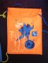 Чантички торбички портмонета за деца Planete Bleue оранжеви и сини 23 х 17 см. торбичка, снимка 2