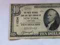 Usa Рядка $ 10 1929 г. The Public National Bank and Trust Company of NEW YORK CH11034