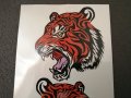 Временна татуировка - 2 тигъра в оранжев, черен и бял цвят, снимка 5