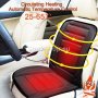 Електрическа подгряваща постелка за кола автомобил седалка, снимка 6