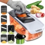 Кухненска резачка за зеленчуци Mandoline 6 в 1 с резачка Julienne и ренде за сирене  НОВО, снимка 1