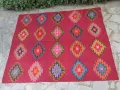 19С. рядък тетевенски вълнен килим, 2.75 х 2,20м., снимка 1