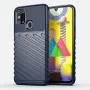 Samsung Galaxy M31/F41/M31 Prime/M21s Удароустойчив Twill Texture Калъф и Протектор, снимка 3