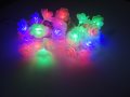Коледни LED лампички цветя, снимка 7