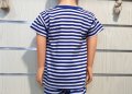 Нова детска моряшка тениска с трансферен печат Пират от 3 месеца до 15 години, снимка 3