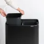 Двоен Кош за смет Brabantia ‎Bo Touch Hi 130625 2х30литра кош за отпадъци разделно събиране , снимка 3