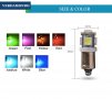 Габаритни диодни крушки габарити Ba9s с 5 Smd Led ксеноново бели диода за кола автомобил джип супер , снимка 9