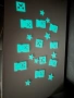 Minecraft Декор светещ в тъмното изработени от фосфоресцираща пластмаса. , снимка 1