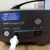 Немски Инхалатор PARI TurboBOY N, снимка 4 - Медицинска апаратура - 42497347