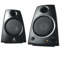 Тонколони за компютър-лаптоп 2.0  Logitech Z130 (5W, 100Hz-20kHz) 220V захранване Speakers , снимка 1 - Тонколони - 37779336