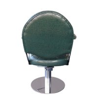 Луксозен фризьорски стол с копчета -  черен, петролнозелен или жълт, снимка 6 - Фризьорски столове - 37425619