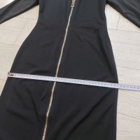 Елегантна черна рокля!!!, снимка 4 - Рокли - 35038169