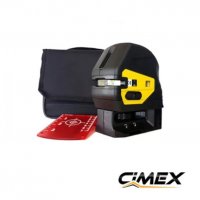 5d лазерен нивелир с 5 точки и отвес CIMEX SL5D, снимка 1 - Други инструменти - 37079144