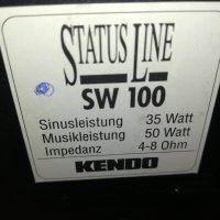 kendo status line sw100-1бр тонколона-внос швеицария, снимка 4 - Тонколони - 35350547