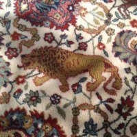 Персийски килим, снимка 9 - Килими - 42472452