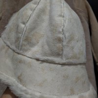 Ново  пухкаво палто в комплект с шапка , снимка 7 - Палта, манта - 38720916