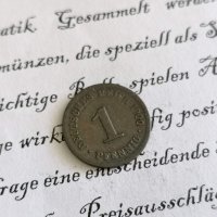 Райх монета - Германия - 1 пфениг | 1900г.; серия A, снимка 1 - Нумизматика и бонистика - 29360832