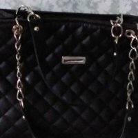 Дамска черна чанта Н&М , снимка 1 - Чанти - 42921070