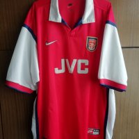 Arsenal Nike JVC Vintage оригинална футболна тениска фланелка Арсенал XXL, снимка 1 - Тениски - 39884175