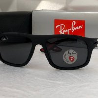 Ray-Ban RB FERRARI класически мъжки слънчеви очила Рей-Бан, снимка 7 - Слънчеви и диоптрични очила - 42797482