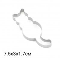 8 бр форми Мини Маус, еднорог, котка и зъбче за моделиране, тесто, фондан  , снимка 5 - Форми - 31734954