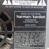 Ресивър Harman/Kardon AVR 340, снимка 2 - Ресийвъри, усилватели, смесителни пултове - 29680318