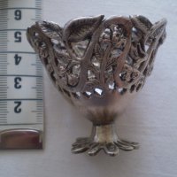 Възрожденски сребърен зарф за великденско яйце , снимка 3 - Антикварни и старинни предмети - 37076414