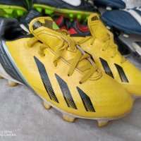 унисекс adidas® original F30, КАТО НОВИ, N- 29 - 30, жълти футболни обувки бутонки, калеври, снимка 2 - Детски маратонки - 39720260