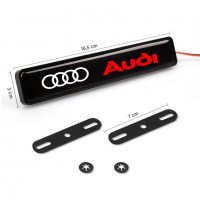Audi светеща емблема Ауди лого, снимка 1 - Аксесоари и консумативи - 39940046