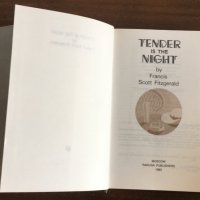 Tender Is The Night – Francis Scott Fitzgerald, снимка 3 - Художествена литература - 30182807