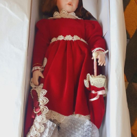 Английска порцеланова кукла Jacqueline , снимка 5 - Колекции - 44628609