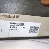 Чудни дамски мокасини от естествен велур Timberland №37, снимка 10 - Дамски елегантни обувки - 37951337