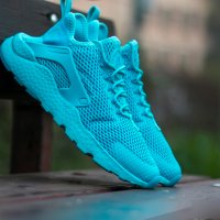 маратонки NIKE W AIR HUARACHE RUN ULTRA BR GAMMA BLUE номер 40-40,5, снимка 4 - Маратонки - 39854059