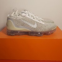 Nike Air VaporMax 2021 Flyknit "White & Pure Platinum" - Номер 37.5, снимка 1 - Маратонки - 44466636