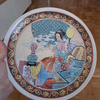 Китайска декоративна чиния , китайски порцелан, снимка 8 - Антикварни и старинни предмети - 38405755