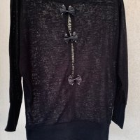Интересна различна блуза ESTHER , снимка 2 - Блузи с дълъг ръкав и пуловери - 37819039