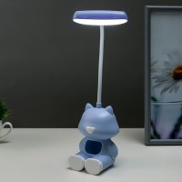 3334 Безжична детска нощна лампа Котенце, USB зареждане, снимка 2 - Настолни лампи - 38840655