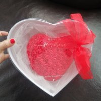 Сърце от рози за подарък, снимка 1 - Романтични подаръци - 39461874
