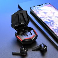 Безжични bluetooth геймърски слушалки KS06 TWS  Bluetooth 5.0, Шумопотискащи, музика, спорт, снимка 2 - Безжични слушалки - 37405936