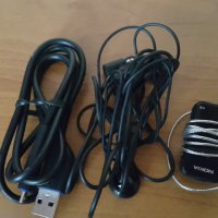 USB кабел и слушалки, снимка 1 - Слушалки, hands-free - 36778148